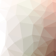 Abstract color Low-Polygones Generative Art background illustration