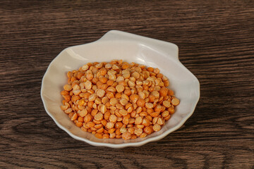 Dry peas for cooking