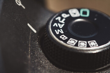 close up of a camera