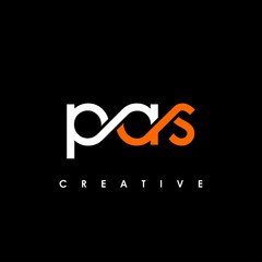 PAS Letter Initial Logo Design Template Vector Illustration