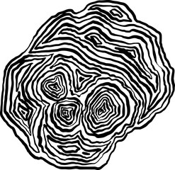 Marble wave pattern. Grunge shapes element. Vector illustration.