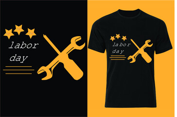 Labor day t shirt vector design