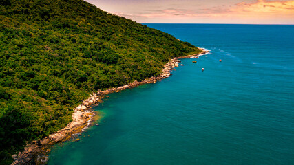 Tropical Island Nature Water Ocean Sea Campeche Florianopolis Brasil