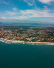 Fototapeta premium Tropical Island Nature Water Ocean Sea Campeche Florianopolis Brasil