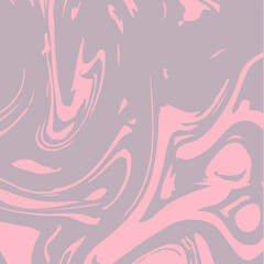 Marble Texture Vector Pink Liquid Paint Background. Fluid Paint Suminagashi Modern Pattern for Ice Cream, Cosmetics Ads, Stone Granite Design. Hipster Stone Marble Texture, Cool Neon Painting Splashes