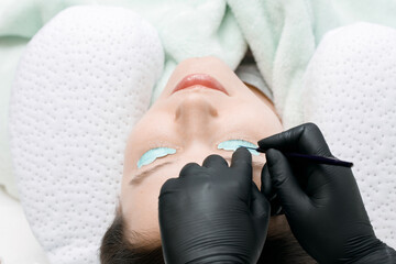 Staining, curling, laminating, lash lift. Rollers, hair curlers for eyelashes. Eyelash Extension...
