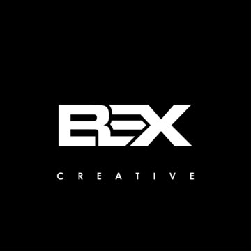 BEX Letter Initial Logo Design Template Vector Illustration