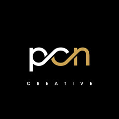 PCN Letter Initial Logo Design Template Vector Illustration