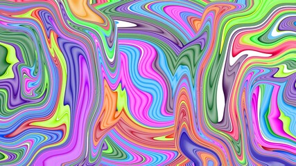 Abstract colorful painting liquid background and texture illustration