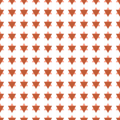 Abstract Seamless Pattern Brown Doodle Geometric Figures Background Vector