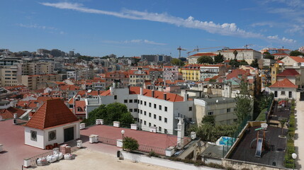 Naklejka na ściany i meble Portugal - 2019. Landmarks of Lisbon.