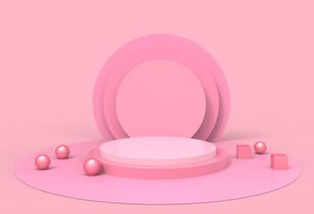 product showcase abstract 3d background