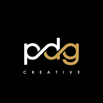 PDG Letter Initial Logo Design Template Vector Illustration