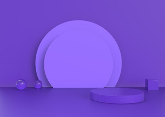 product showcase abstract 3d background