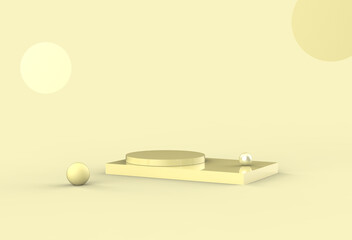 product showcase abstract 3d background