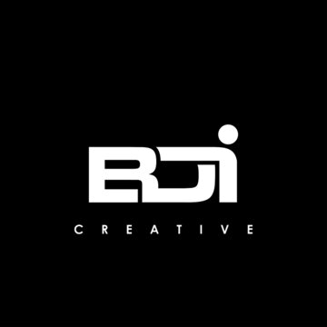 BDI Letter Initial Logo Design Template Vector Illustration