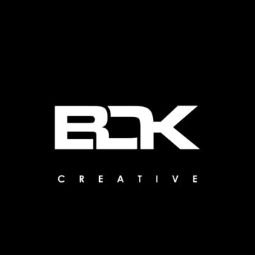 BDK Letter Initial Logo Design Template Vector Illustration
