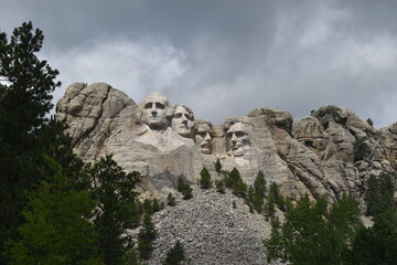 Mount Rushmore National Memorial, South Dakota. 