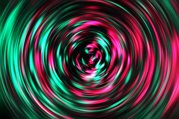 abstract swirl pattern, circles, fluo, psychedelic colors, modern style and hypnotic