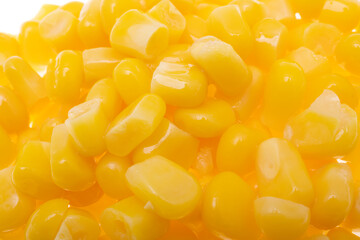 canned corn isolated