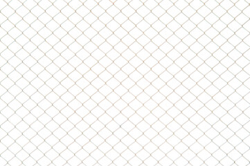 Wire mesh fence texture isolated on black background with clipping path
