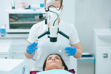 Modern equipment in the dental clinic for the best treatment