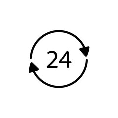 24 hour icon