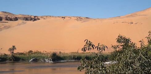 lake in the desert