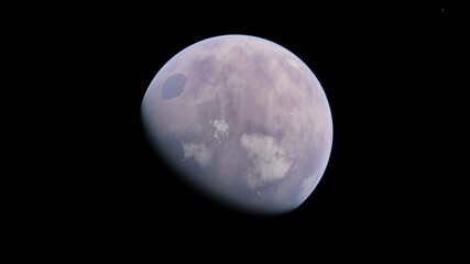 Beauty of deep space. Billions of galaxy in the universe Cosmic art background 3d render