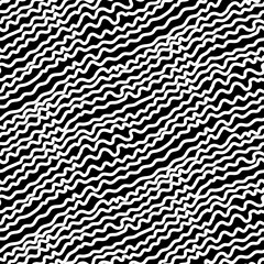 Seamless vector pattern with doodle handwritten lines. EPS 10