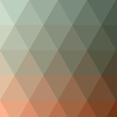 Obraz premium Abstract color Low-Polygones Generative Art background illustration
