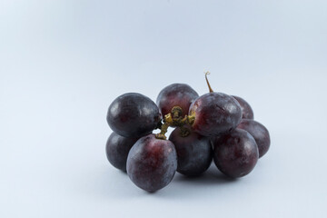 isolate background of grapes, food concept , beverage ingredient