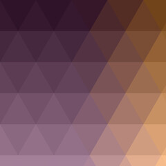 Abstract color Low-Polygones Generative Art background illustration