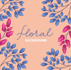 floral background design