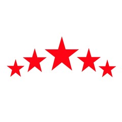 star logo icon. Social media logo icon. illustration.