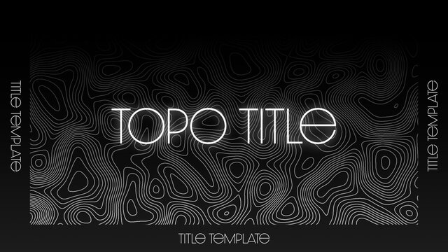 Topo Title Template