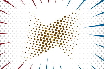 Pop art comic background