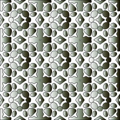 Pattern with a black-and-white gradient . Abstract metallic background. 