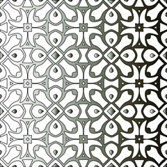 Pattern with a black-and-white gradient . Abstract metallic background. 
