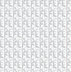 nahtlos Hintergrund, Tapete - weiß, graue Papier Dreiecke
