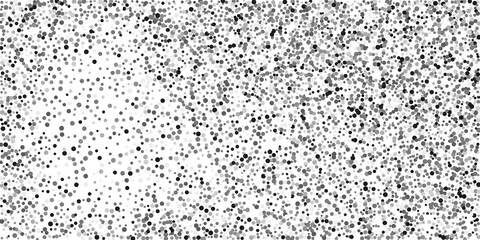 Silver shine of confetti on a white background.   Illustration of a drop of shiny particles. Decorative element. Element of design. Vector illustration, EPS 10.