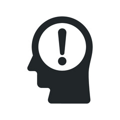 Mind alert icon