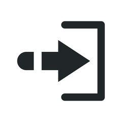 Enter arrow icon