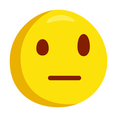 Raised Eyebrow Emoji Icon Illustration. Vector Symbol Emoticon Design Doodle Vector.