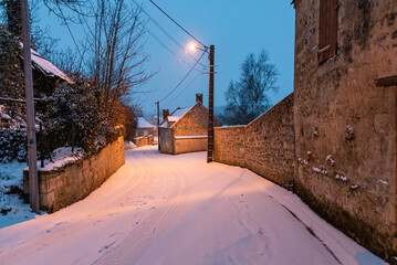 Cerseuil sous la neige