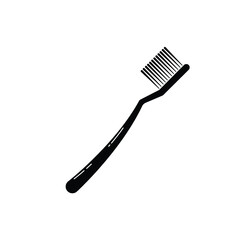 Toothbrush Icon Template