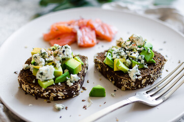 Healthy breakfast on the table