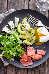 Healthy breakfast on the table