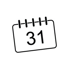 Calendar linear icon