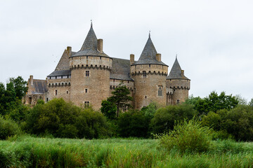 Fototapeta na wymiar Château de Suscinio, Sarzeau, Bretagne